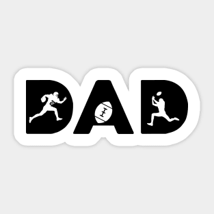 football dad - fathers day Sticker